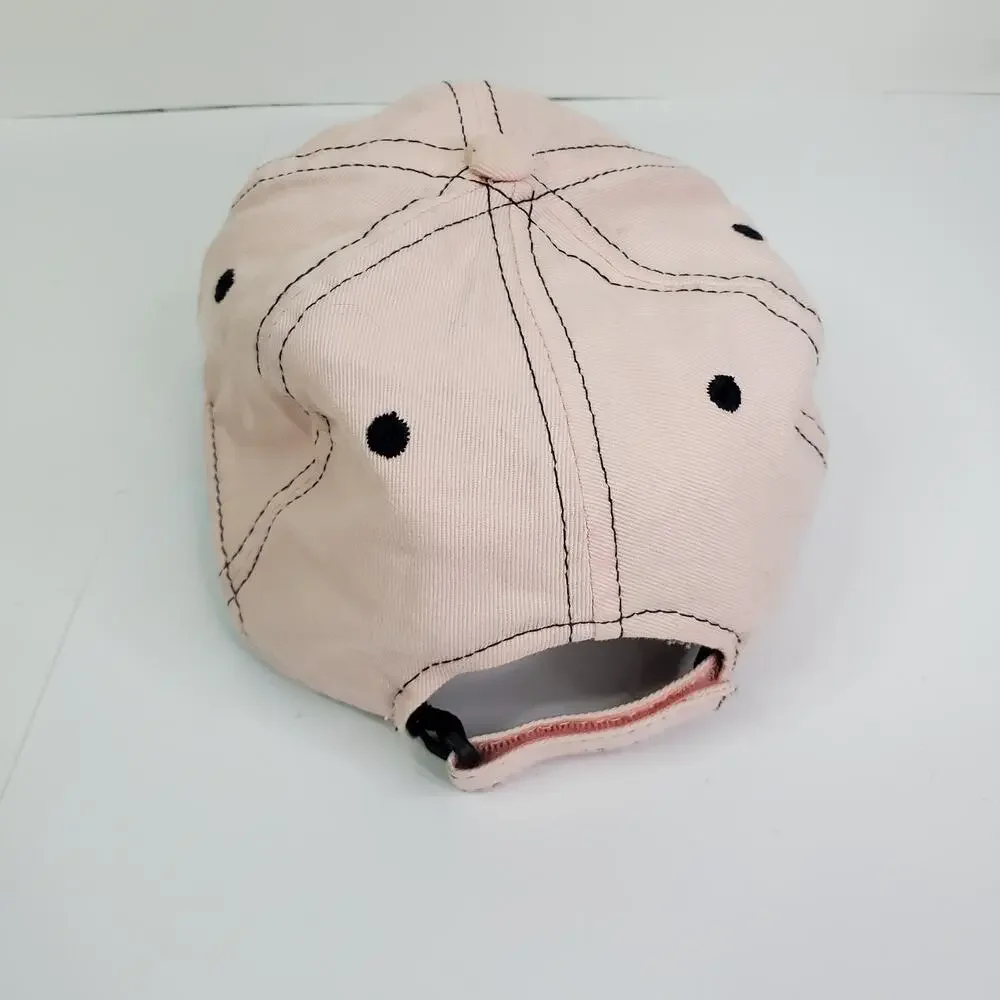 Cabela's Light Pink Strap Hat Hunting Women's Embroidered Outdoor Hiking